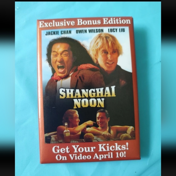 SHANGHAI NOON, PROMO Movie VIDEO Pin, Pre-owned, Vintage - Picture 8 of 9